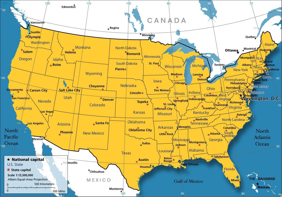 აშშ რუკა ჩიკაგოში