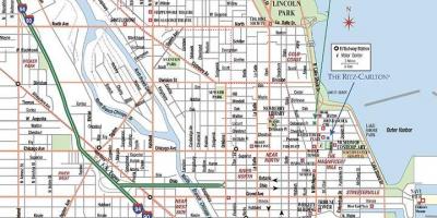 ქუჩის რუკა ჩიკაგოში