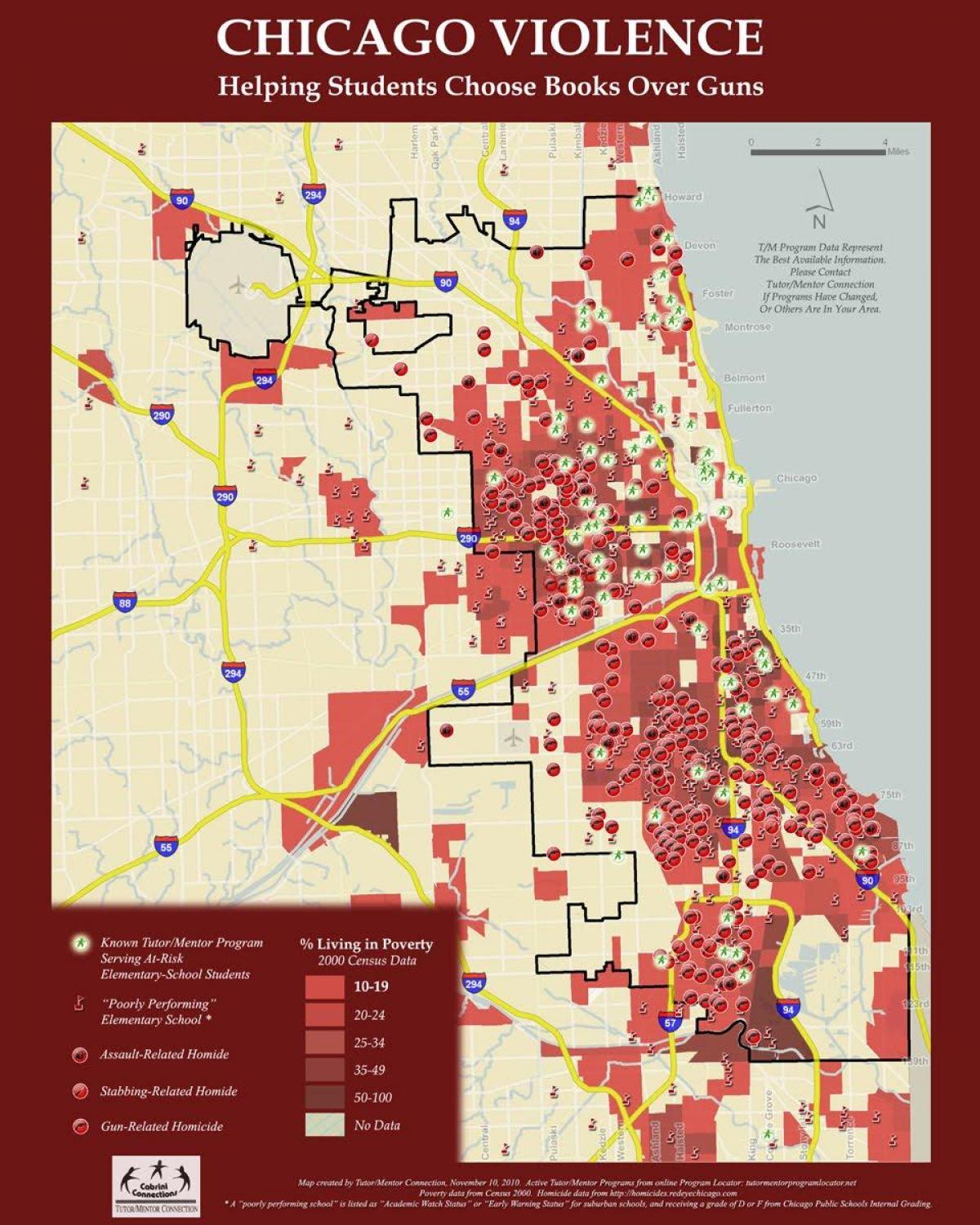 დანაშაულის რუკა ჩიკაგოში