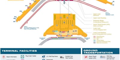 რუკა ord terminal 5 რუკა ჩიკაგოში