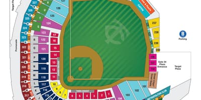 Wrigley სფეროში ჯდომისას რუკაზე ადგილს ნომრები